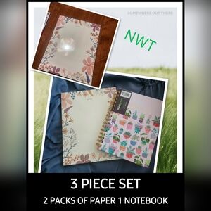 NWT Stationary 3 Piece Set
